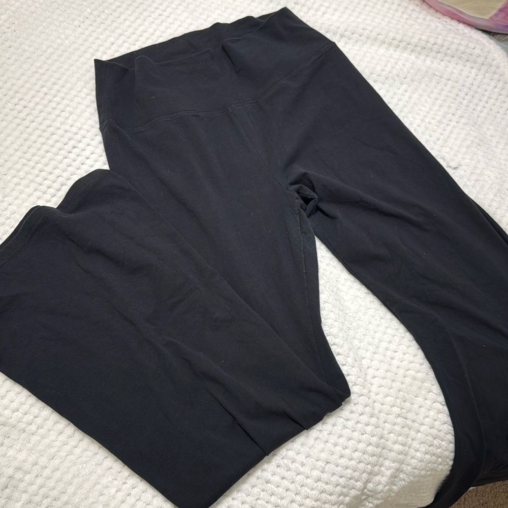 Offline by Aerie black flare leggings, size XL